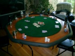 Poker table