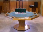 Poker table